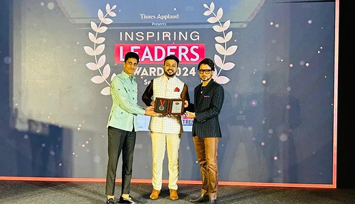 Inspiring Leaders Award 2024 by Times Applaud for being an Influential Leader in Expert RERA Advisory Services in Maharashtra