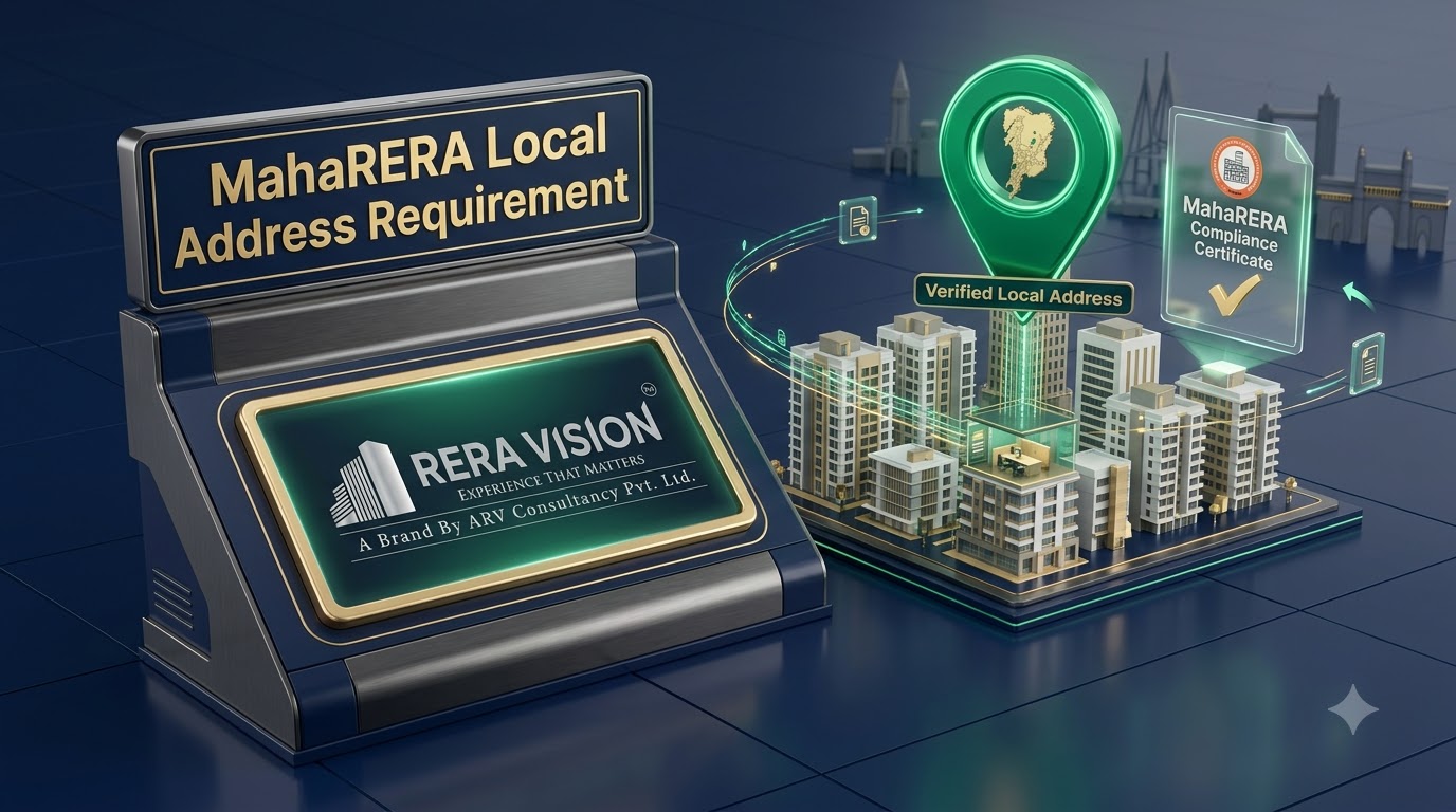 MahaRERA Local Address Requirement: New Rules for Promoters & Real Estate Agents