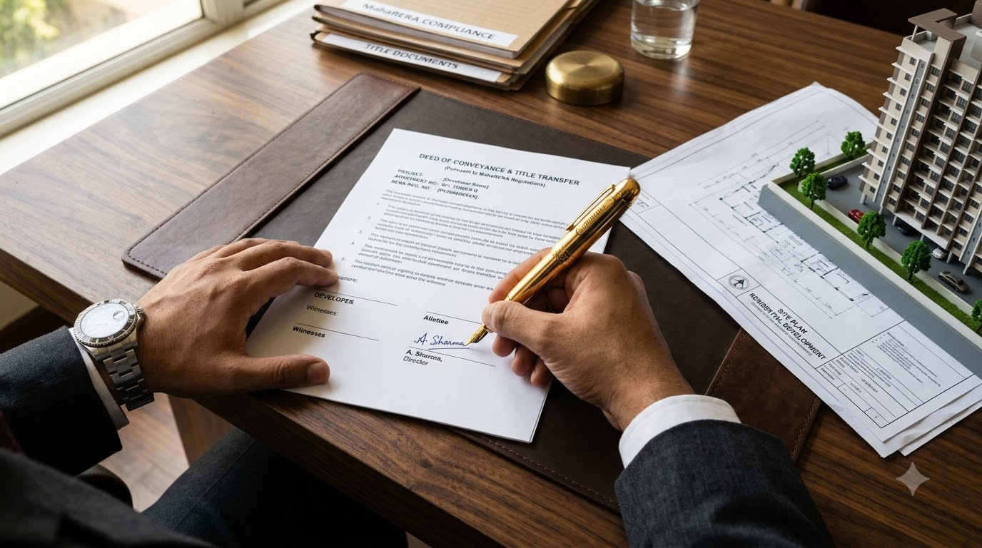 MahaRERA Title Transfer & Conveyance
