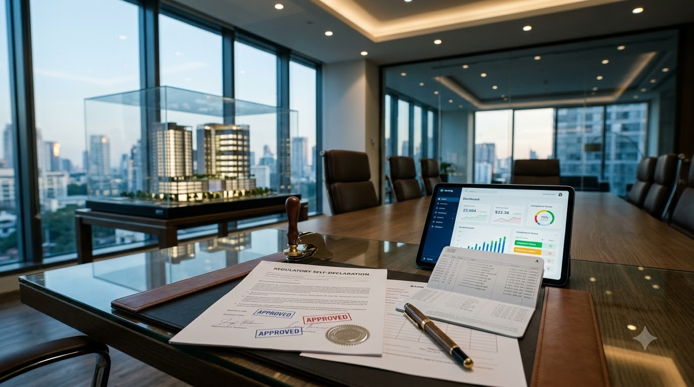 MahaRERA Bank Account Compliance : Promoter Self-Declaration Requirements Explained